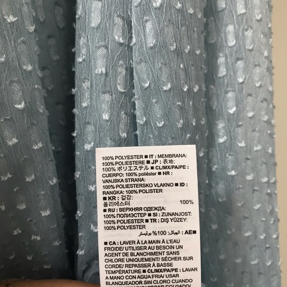 Banana Republic Tie Neck Dot Bow Sleeve Blouse - Picture 6 of 6